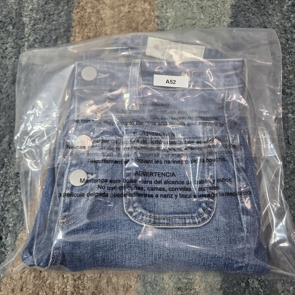 AG Adriano Goldschmied Anthropologie Women’s Vintage Button Front Jeans Size 26R - Picture 11 of 11